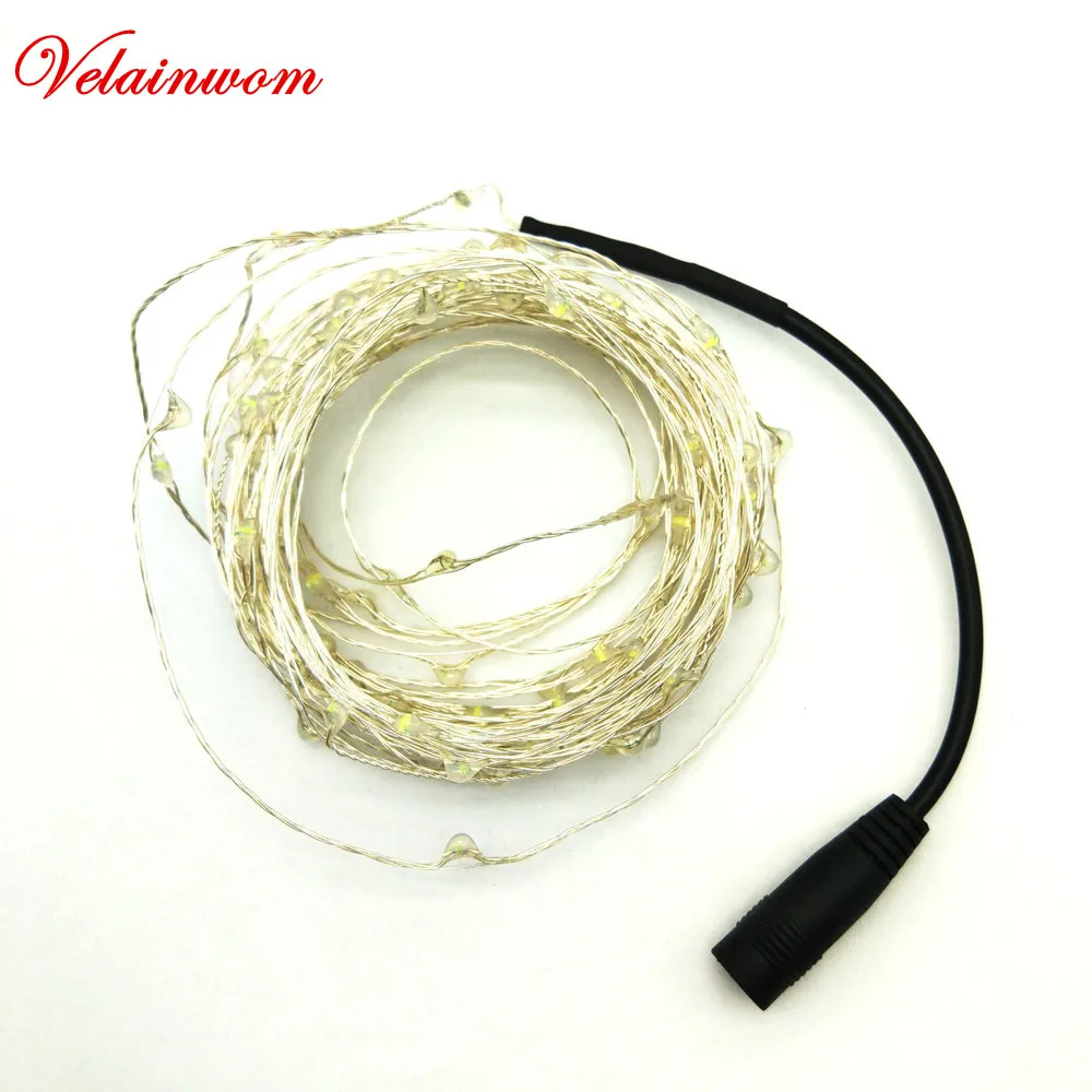 

LED String Light DC12V Waterproof 5M/10M Copper Wire Holiday Light White/Multicolor For Festival Wedding Party Decoration