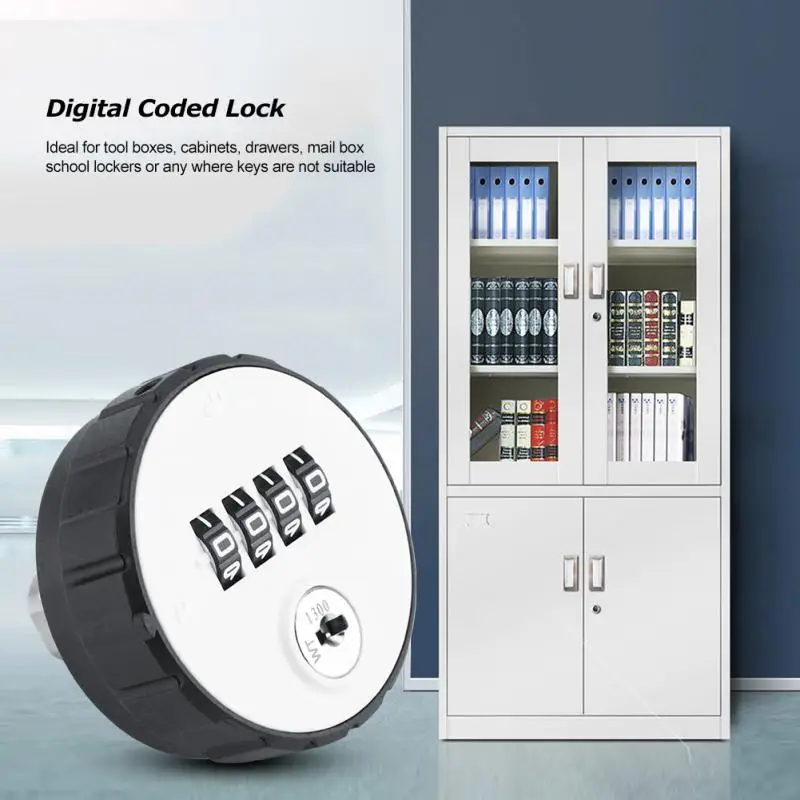 

Digital Combination Cam Lock Zinc Alloy Code Password Lock Combination Cam Mailbox Cabinet Password Lock Locker with Keys