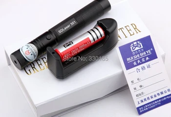 

AAA Professional Super Power Green Laser Pointer Flashlight High Power Military 200W 200000m 532nm burning match,burn cigarettes