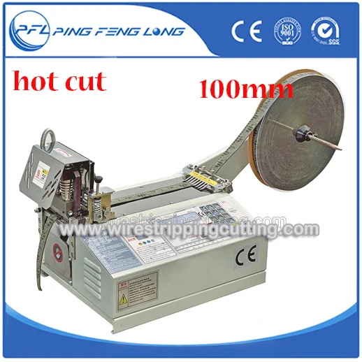 

PFL-890S Highest quality gift box satin belt cutting machine,decorating satin hot cutting machine