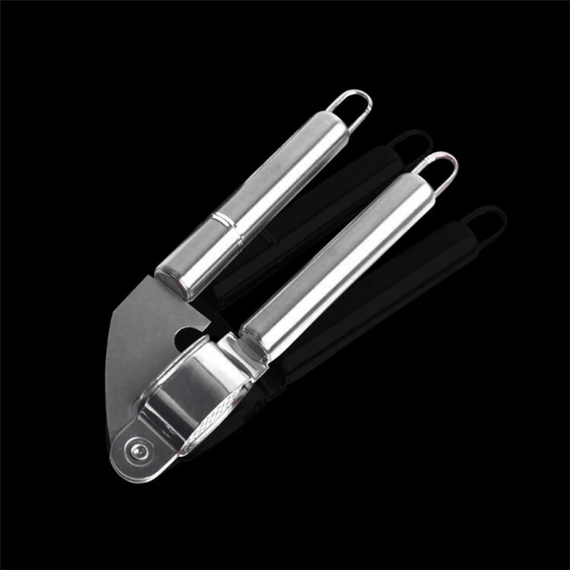 TENSKE Stainless Steel Home Kitchen Mincer Tools Garlic Press Crusher