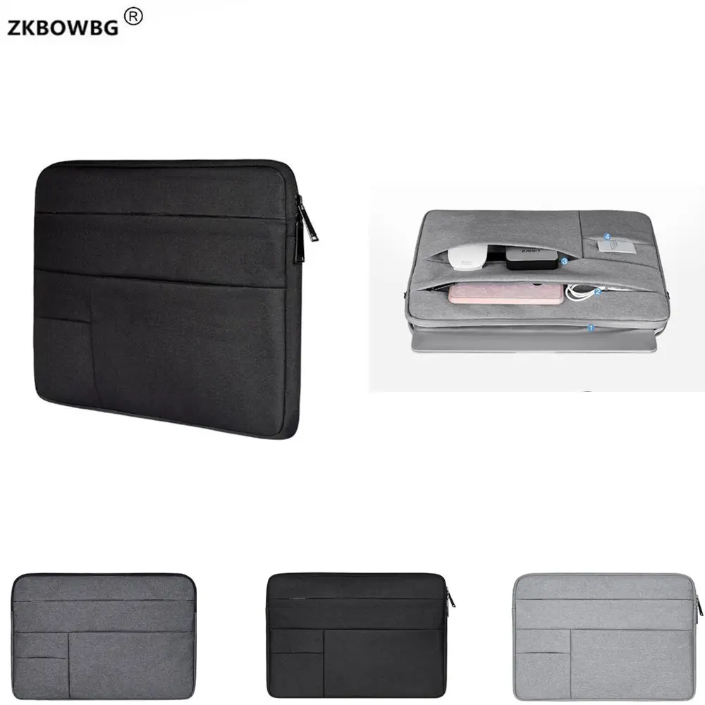 

Shockproof Laptop Bags For HUAWEI MateBook X Pro 13.9" MateBook E 12" MateBook D MateBook B 15.6" Multi-use Design Laptop Case
