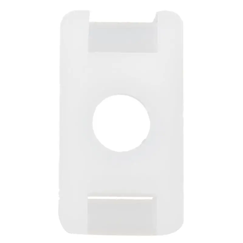 

100 Pcs 3mm Width Wire Cable Tie Holder White Plastic Mount