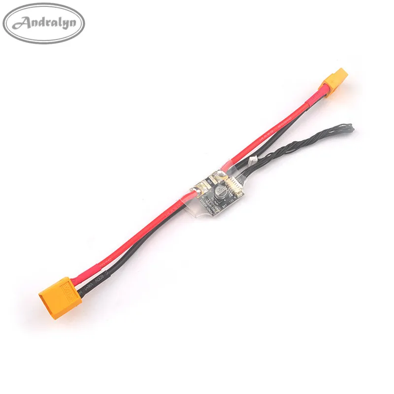 

APM 2.5 2.5.2 APM 2.6 Pixhawk Power Module 28V/90A Output BEC 3A Deans Plug 28V 90A 6P 12AWG Wire for Flight Control