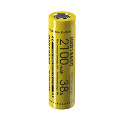 Topsale NITECORE IMR18650 2100 mAh 38A 3,7 V литий-ионная аккумуляторная батарея высокопроизводительная Vaping Devices VAPERS плоский верх