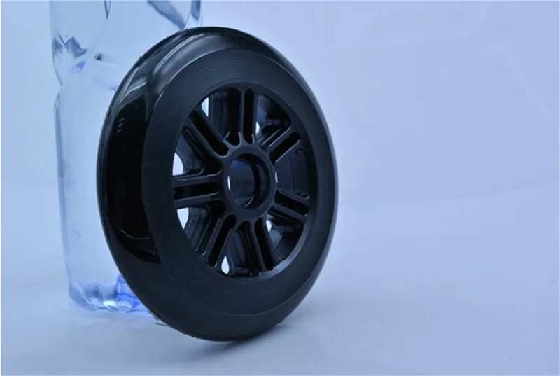 85A 125 мм черные встроенные скоростные коньки колеса для уличных гонок асфальт наземные катания Rodas для скутера колеса и скоростной обуви