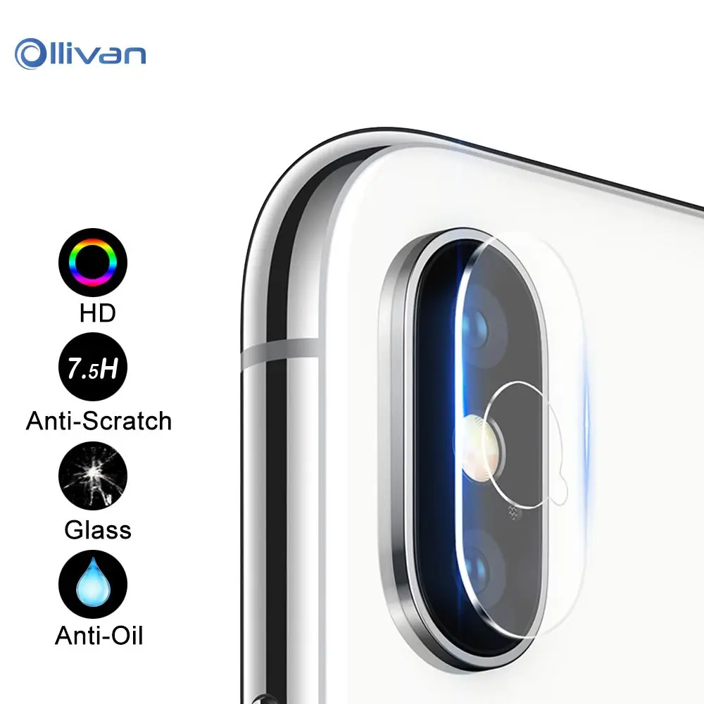 

Back Camera Lens Protector Protective Film For iPhone Xs Max Xr X Full Cover Tempered Glass For iPhone X pelicula de vidro Glass