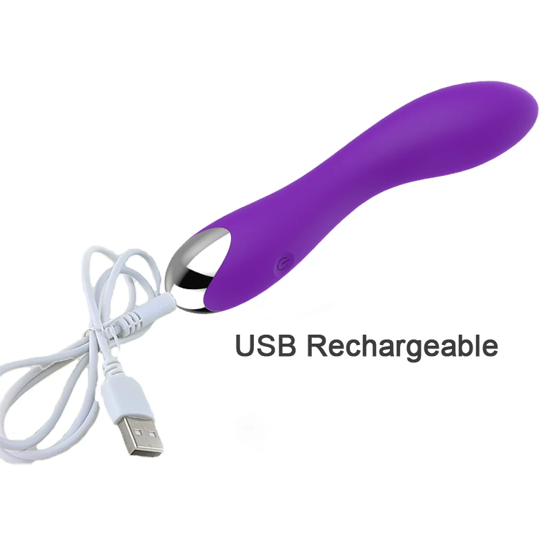 USB зарядка Мощный вибрационный фаллоимитатор вибраторы для женщин G Spot взрослых