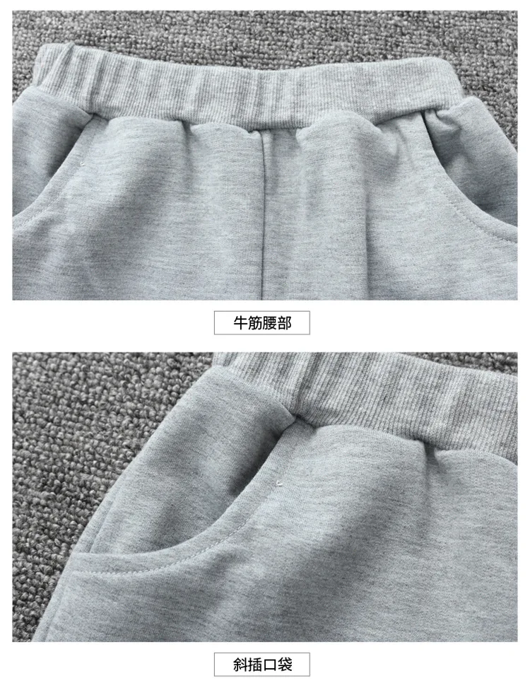 4-14 y children boys clothes kids boy set wolf print long sleeve sport sets for boys spring autumn clothing On Sales (12)