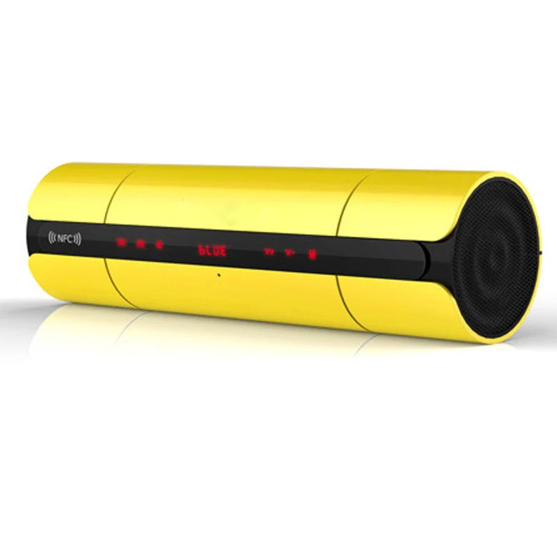 Portable wireles Bluetooth speaker multi-function USB charging touch screen outdoor Bluetooth speaker stereo bass effect TF Card