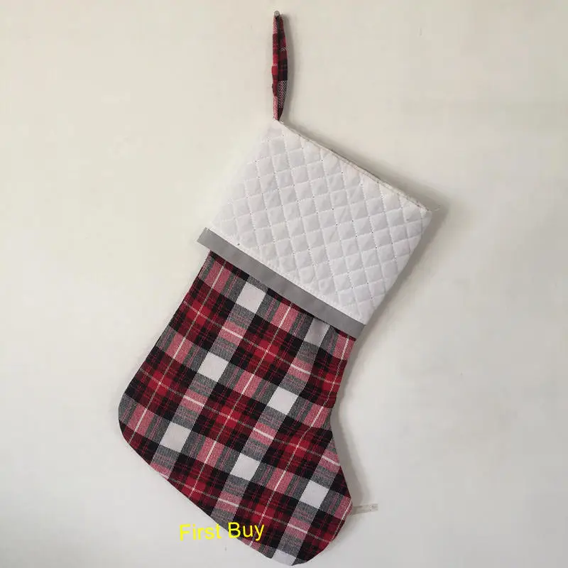 Christmas quilt stocking (6)