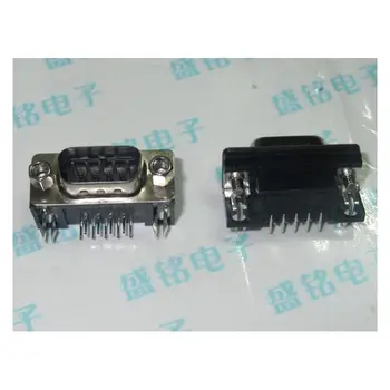 

DR9 male 90 degree bend foot male head interface RS232 COM port 9-pin male seat