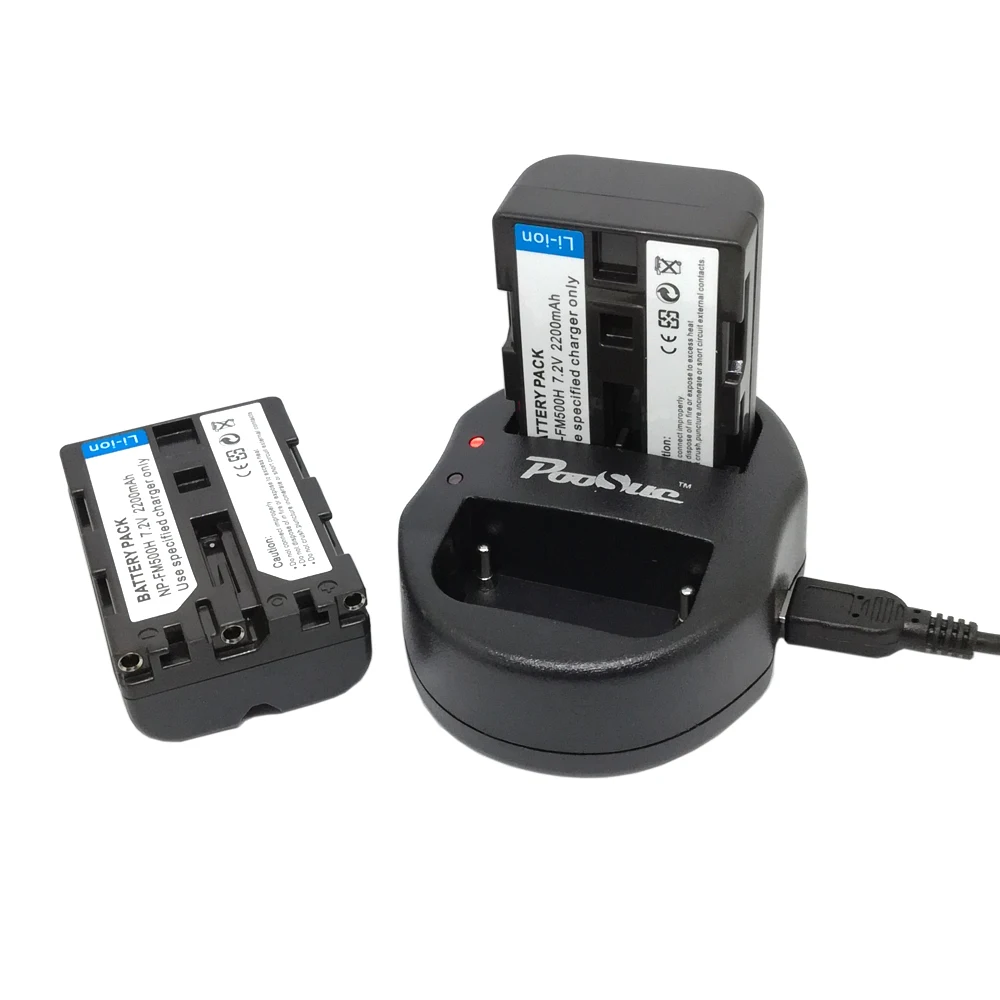 NP FM500H Аккумулятор для Sony np fm500h зарядное устройство Alpha A58 DSLR