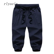 Rlyaeiz негабаритных XL-9XL шорты летние облегающие шорты мужские горячие продажи мужские повседневные свободные шорты до колен шорты BYS0345