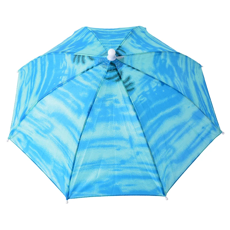 Переносная головная шляпа-зонтик, шапка для рыбалки, анти-дождь, рыбалка, анти-солнце, зонтик, шляпа для взрослых и детей, унисекс, уличная Спортивная Кепка