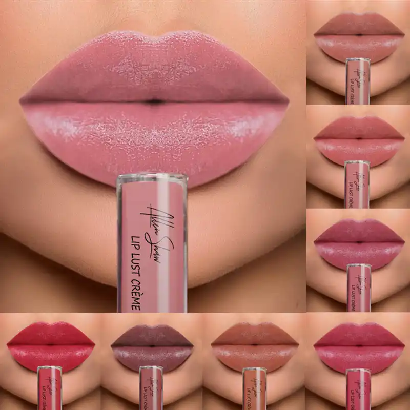 きらめきクリームマットリップグロス防水長期的な赤ベルベットヌード液体口紅リップグロスプランパー唇のメイクアップ Lip Gloss Aliexpress