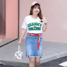 Женская джинсовая юбка миди на молнии с высокой талией, женские джинсы, модная юбка