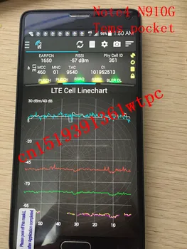 

Free shipping dhl +Note4 N910G with tems pocket,support CA and volte testing ,support polqa and qesq ,all social Networks test
