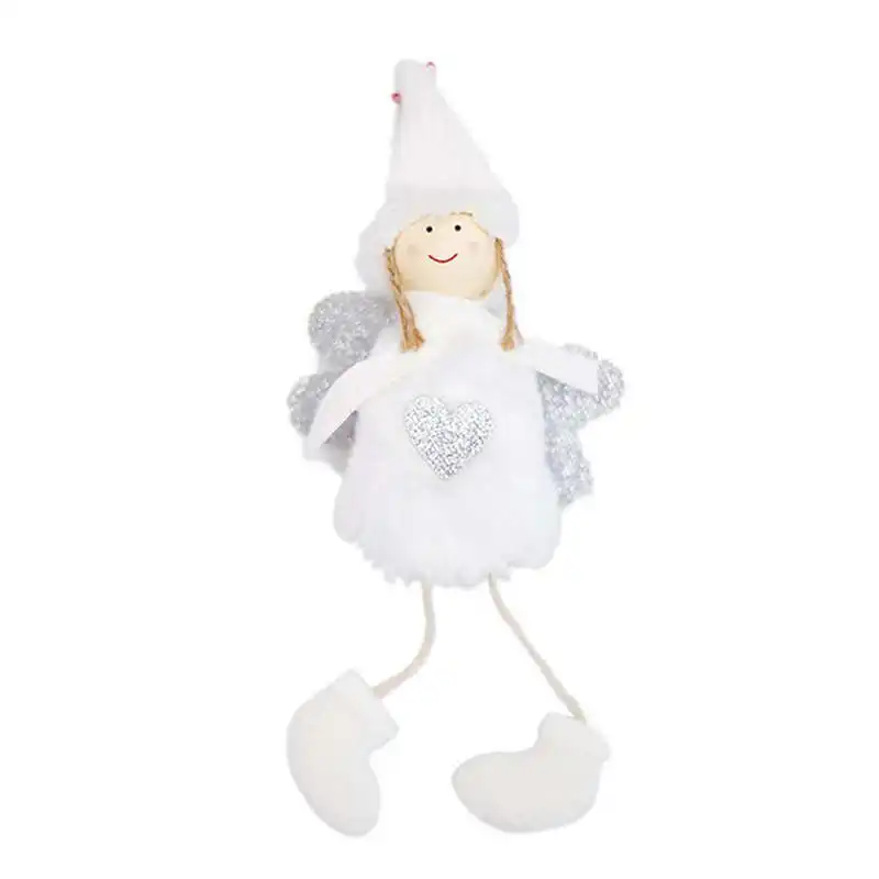 Christmas Angel Plush Doll Toy Christmas Tree Pendants Ornaments Decoration Home Velvet cloth 20x10cm Christmas Decoration #2n19 (8)