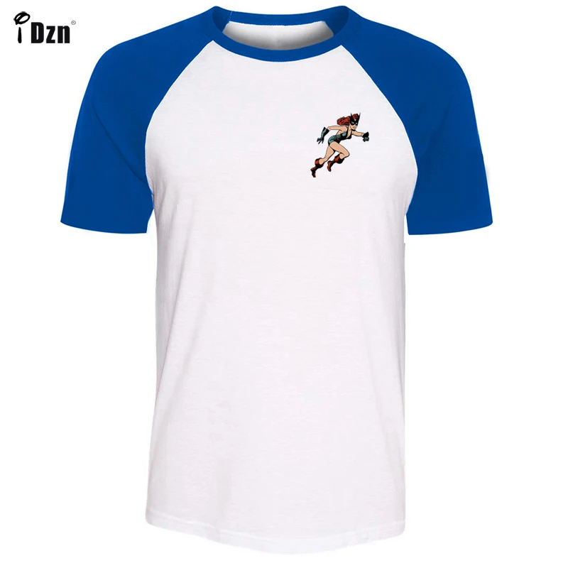 Unisex Summer Men's T shirt Masked Woman Short Sleeve