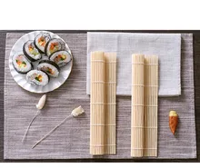 1PC Bamboo Sushi Mat Tool Onigiri Rice Roller Rolling Maker DIY Sushi Molds Cake Rollers Mould Food Kitchen Accessories OK 0421 sushi maker onigiri roll ball cutter roller a1474
