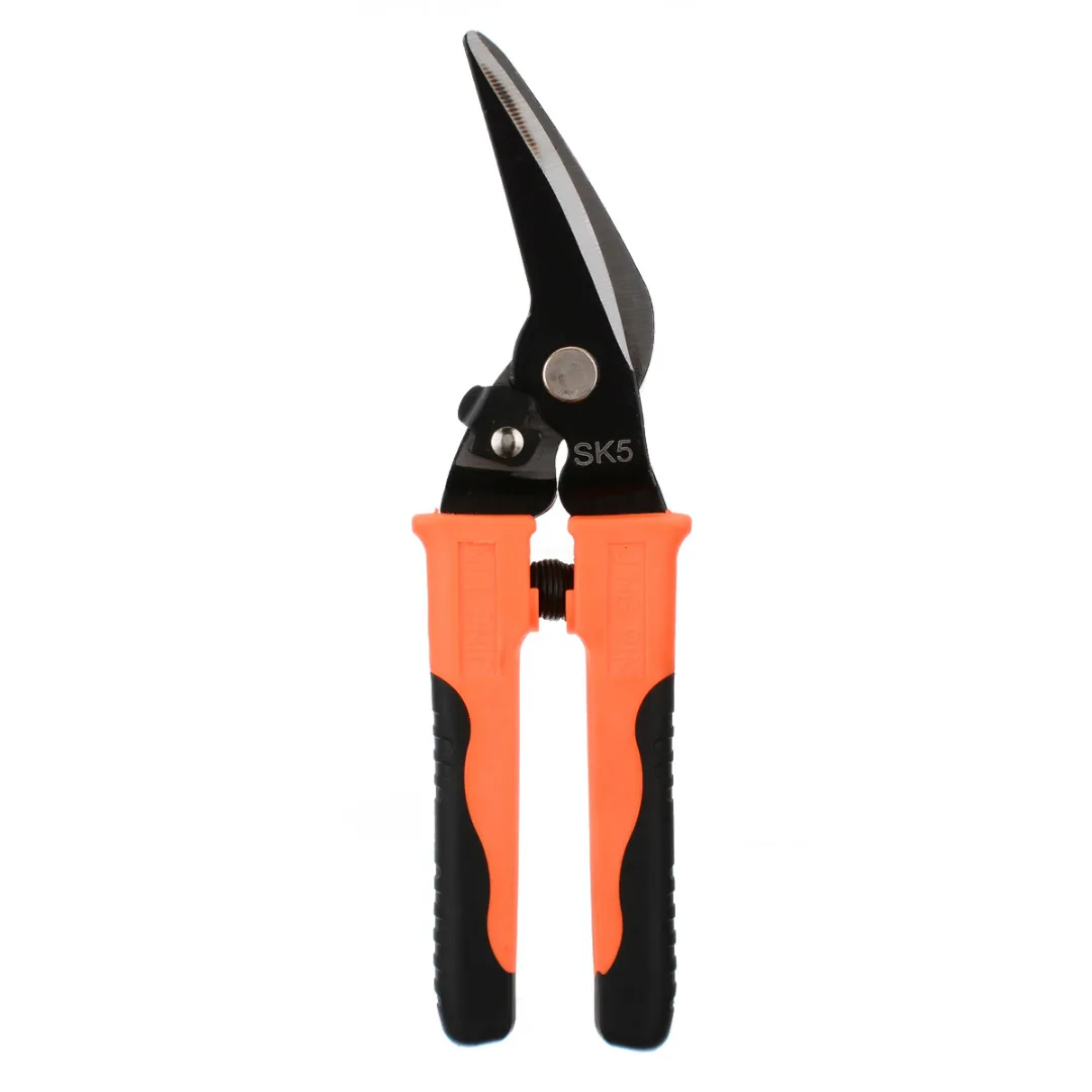 8'' Bend/Straight Aviation Metal Tin Snip Iron Cutter Scissors Industrial Home Metal Shears Hand Tool