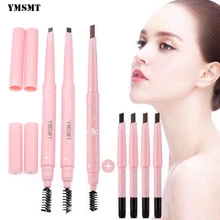 YMSMT, двойной карандаш для бровей, водостойкий, не отбеливающий, стойкий, не цветущий, ревущий, молочница, артефакт, 5 цветов