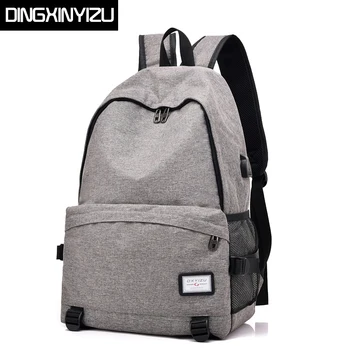 

DINGXINYIZU Fashion Men Backpack Oxford Man Travel Backpack Computer Bags Women College Student School Bag Male Rucksack Mochila