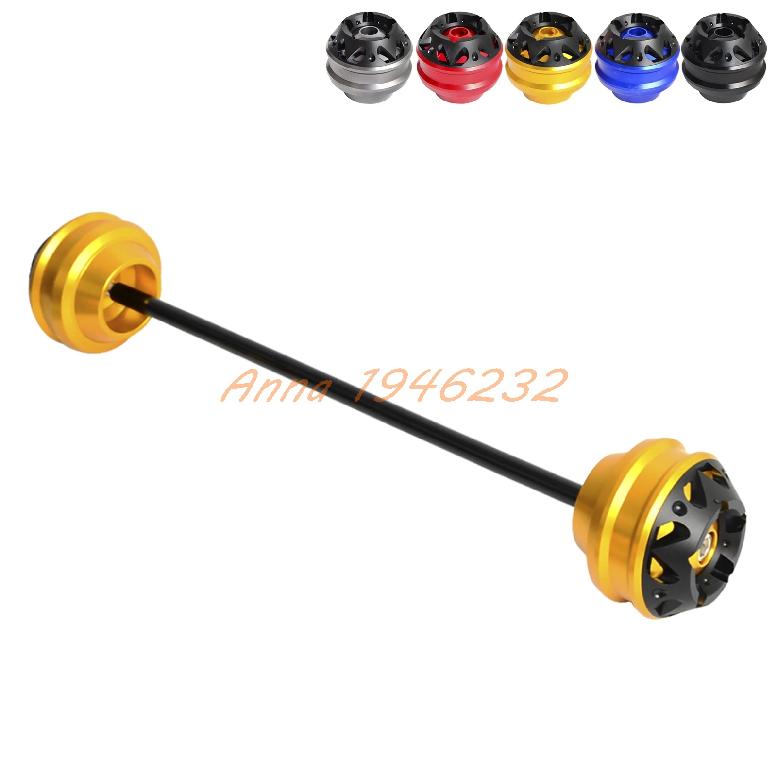 

Front Axle Fork Crash Sliders Cap Wheel Falling Protection Guard Protector For Suzuki GSXR600 1000 GSX S1000 F GSX1300R Hayabusa