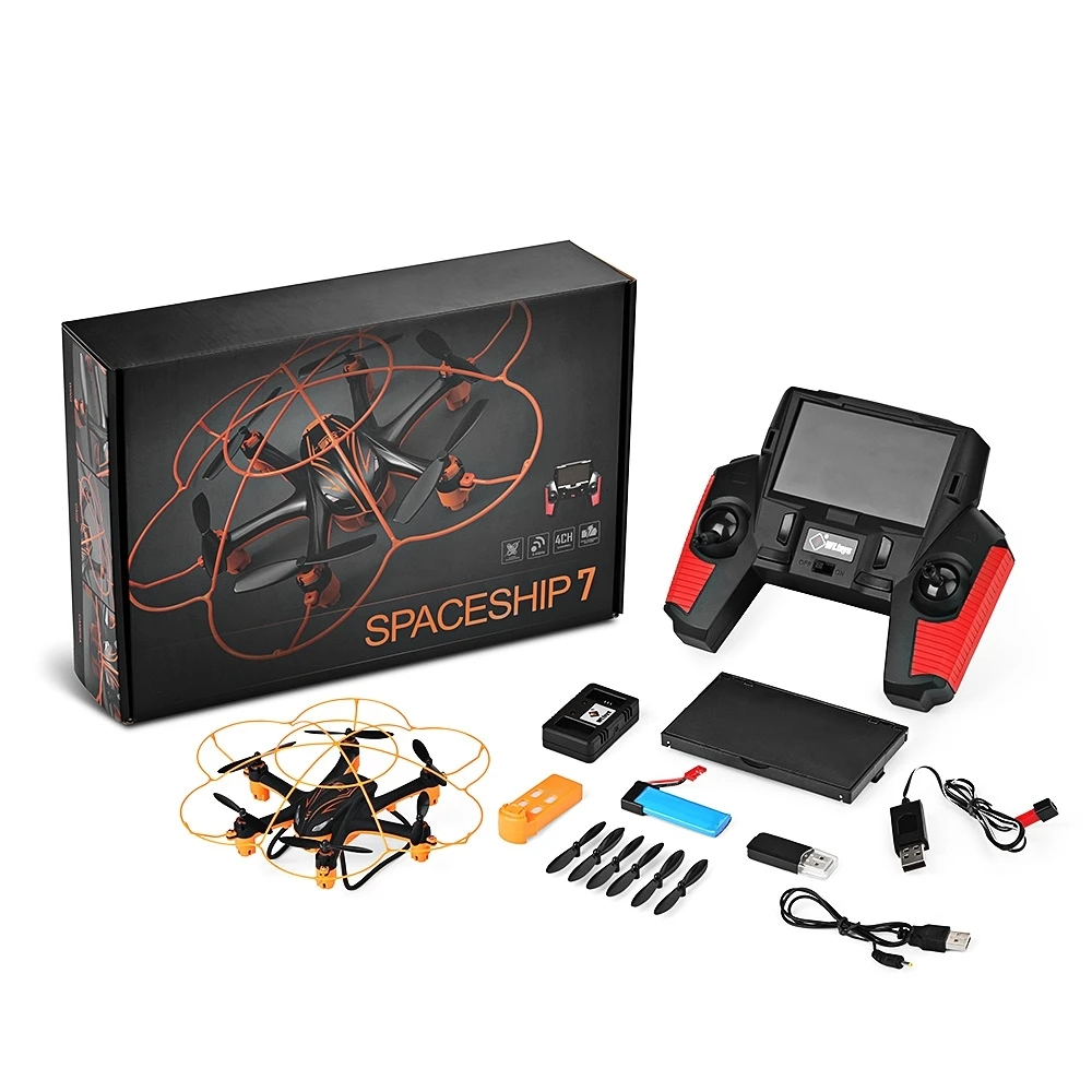 

New Original WLtoys Q383 - C Mini RC Quadcopter RTF Drone Remote Control 720P HD 3D rollover Headless Mode One Key Return Toy