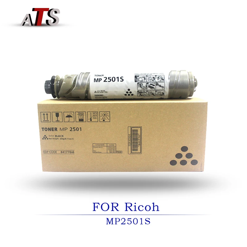 2 шт. тонер-картридж для Ricoh MP2501S 2501 MP2013 MP1813 MP2501 MP2001 совместимый тонер порошок запасные части для копировального аппарата