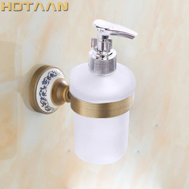 Preise Kostenloser versand Mode antike messing seife halter, Reines kupfer bad seife korb bad zubehör YT 11590