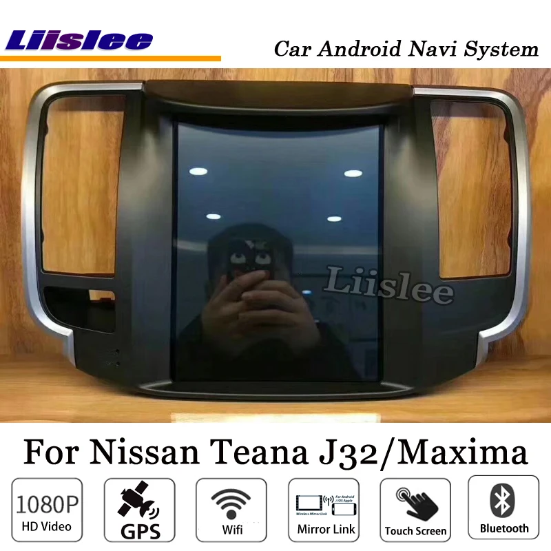 Liislee 10,4 дюймов Android автомобильный мультимедийный для Nissan Teana J32 Maxima 2008~ 2013 радио стерео BT FM gps карта Navi навигационная система