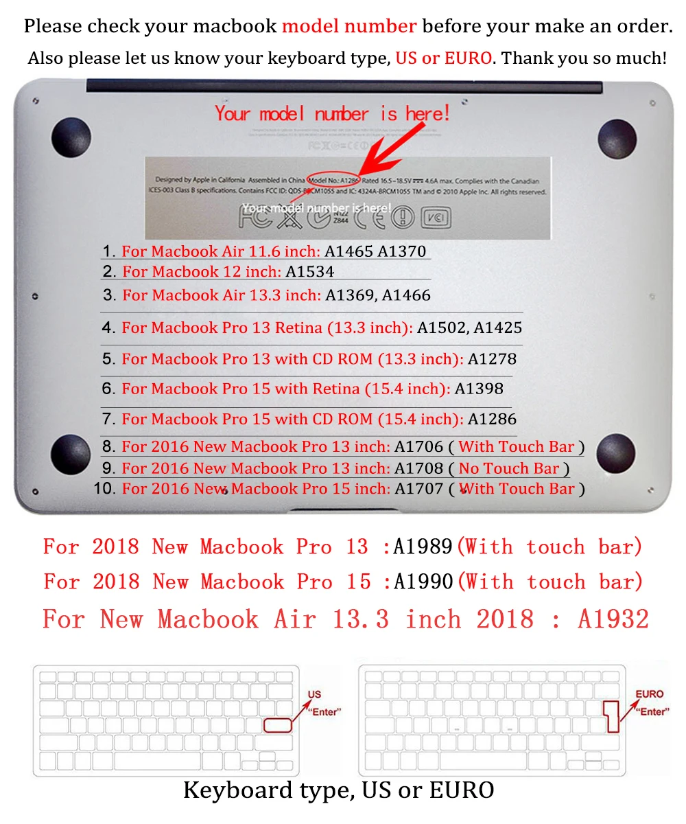 Чехол для Apple Macbook Air Pro прозрачный/матовый чехол Retina 11 12 13 15 дюймов сумка ноутбука