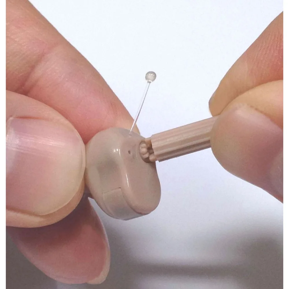 2 шт Невидимый маленький слуховой аппарат в ухо слуховые аппараты для пожилых амплитин-Ухо Мини слуховое устройство чистый звук с батареей A10