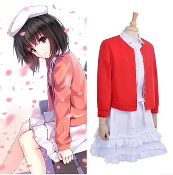 

Saenai Heroine no Sodatekata Katou Megumi cosplay costume for women anime clothes lolita dress 2 pieces sets