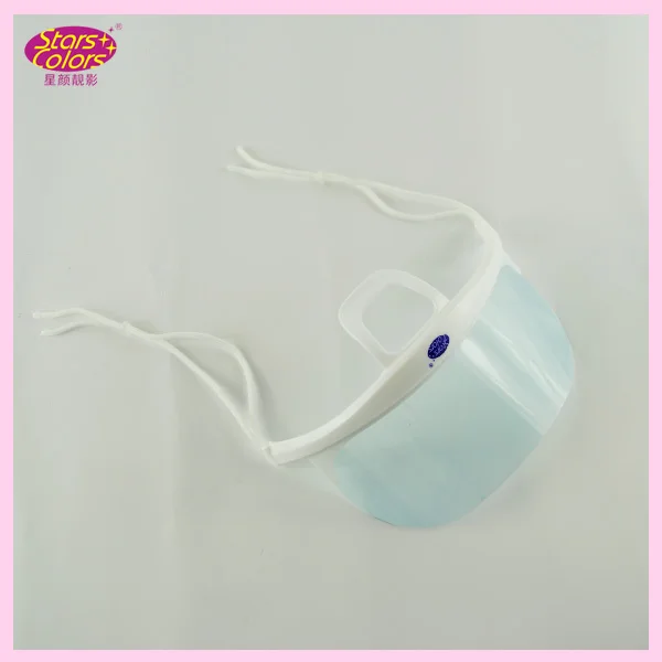 

10 Pieces/Box Reusable Transparent Masks Anti Dust Plastic Mask Anti-Fog Anti Dust Eyelash tools makeup