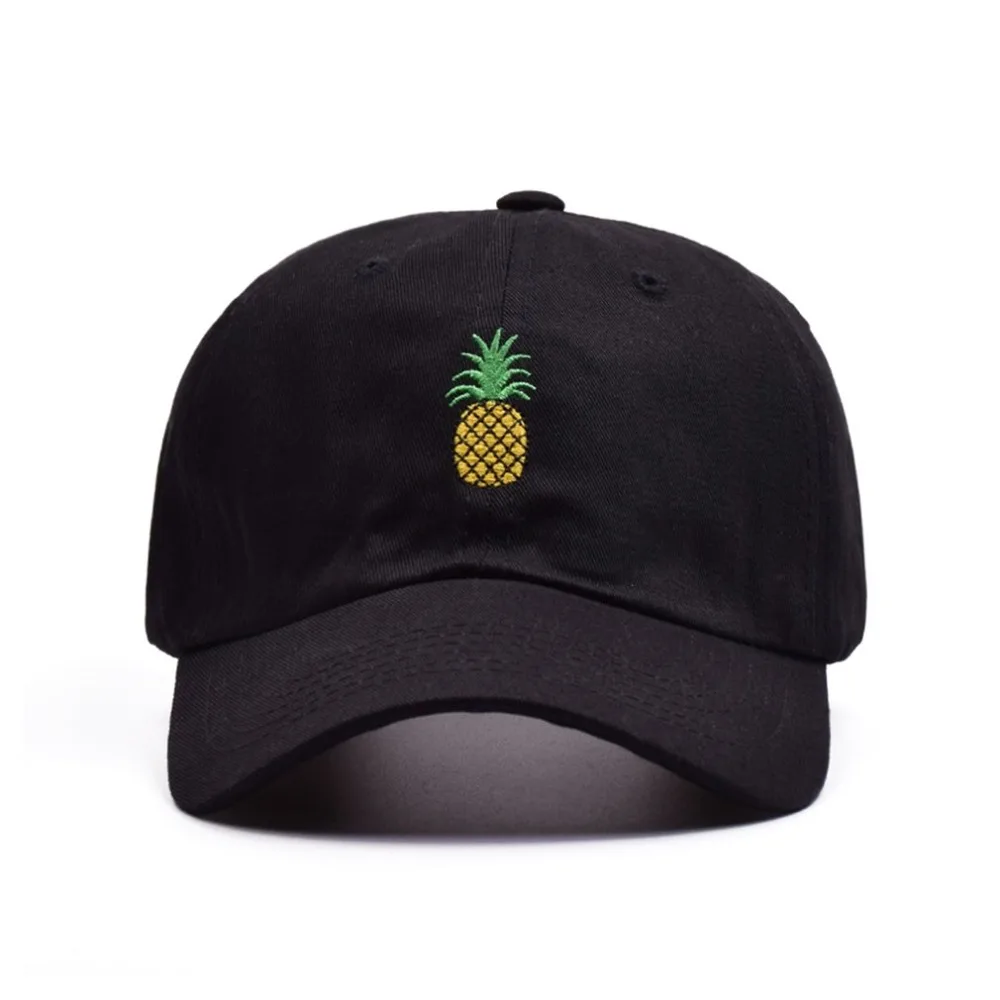 Fruit Pineapple Embroidery Men Women Mountaineering cap Fashion Unisex Outdoor Travel Breathable Mountaineering cap