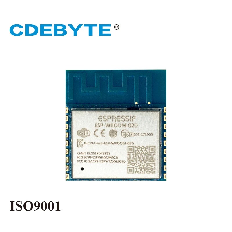 ESP-WROOM-02D WIFI ESP8266EX 2 4 ГГц UART PCB антенна IoT uhf беспроводной трансивер ESP8266 передатчик и