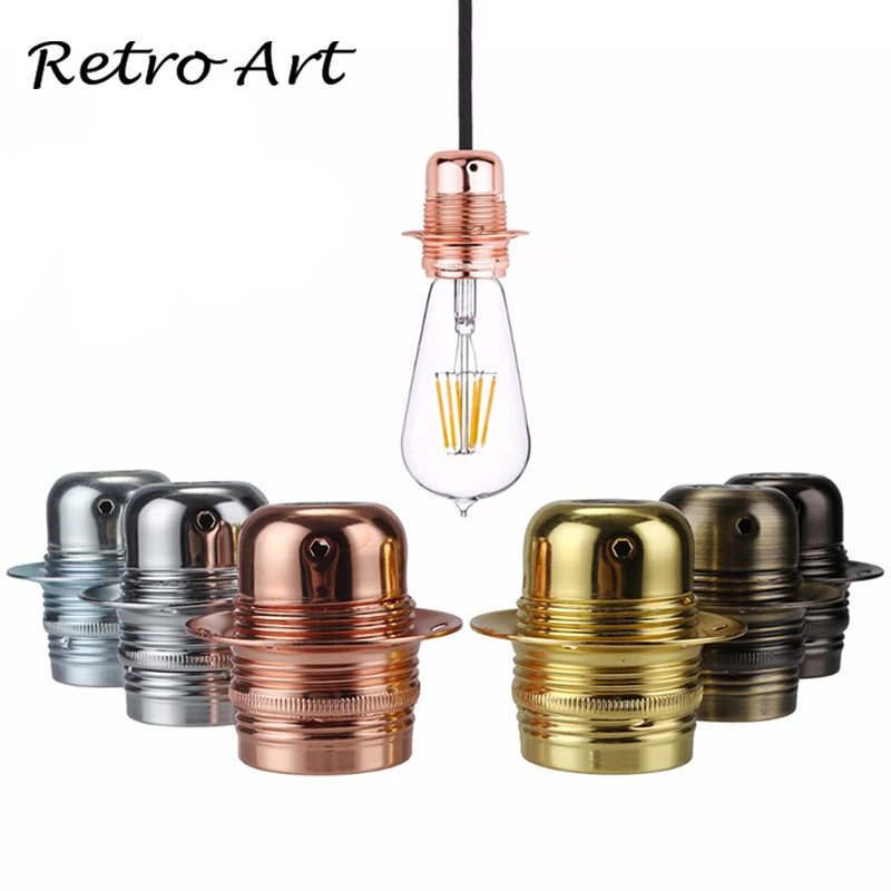 E27 E26 VINTAGE RETRO EDISON SCREW BULB SOCKET LAMP HOLDER LIGHT FITTING