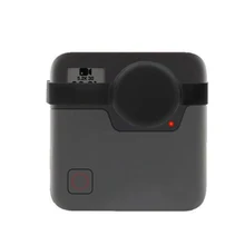 Soft Silicone Protective Lens Cap for GoPro Fusion 360-degree Action Sport Camera For Go Pro Fusion Action Cam Accessory soft silicone protective cover cap for xiaomi sport camera 2