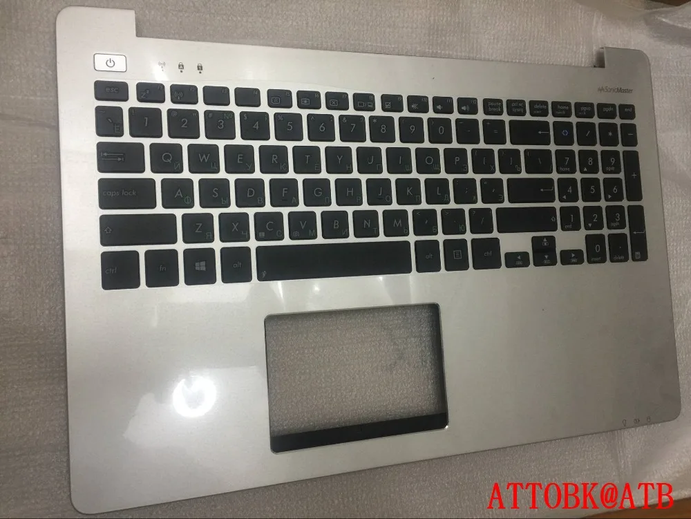 Русский ноутбук keyboar для Asus VivoBook S551 S551LA S551LB V551 V551LN S551L S551LN K551 K551L с крышкой C клавиатурой