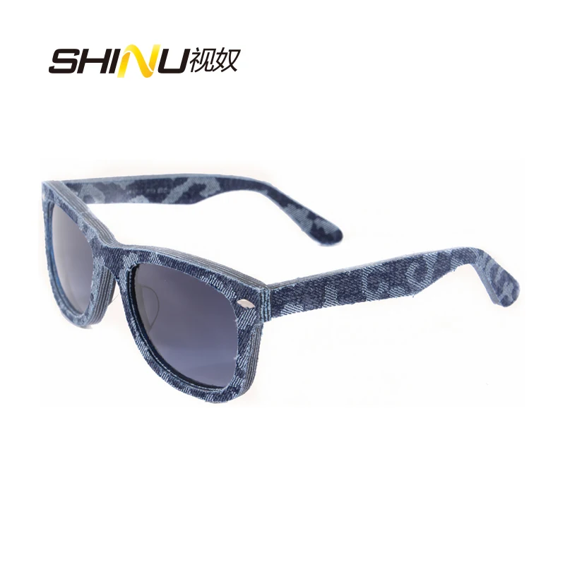 

Top New Fashion Brand Designer Sunglasses Cool Mens Sunglasses Women Retro Denim & Acetate Limination Summer Style Glasses 3013