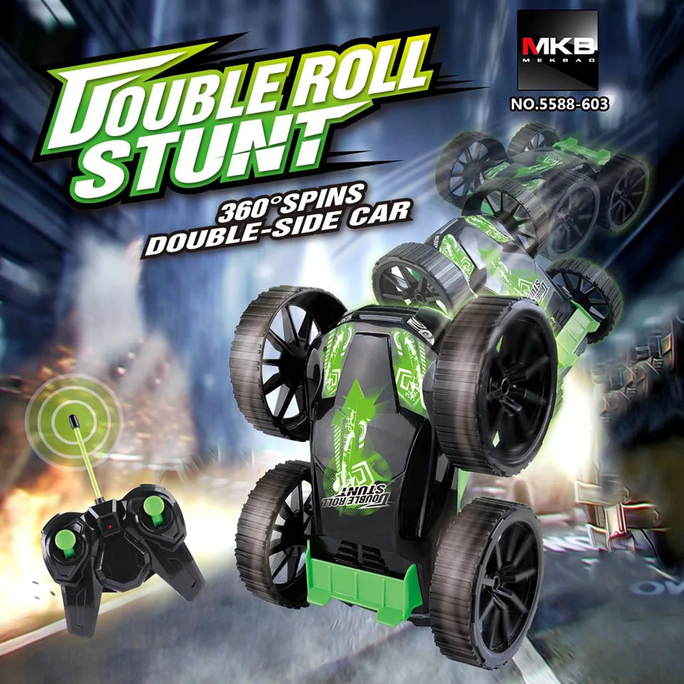 

Remote Control Cars 4 wheel RC Stunt Drift Deformation Buggy Car Rock Crawler Roll Car 360 Degree Flip Kids Toys for Gift No Box