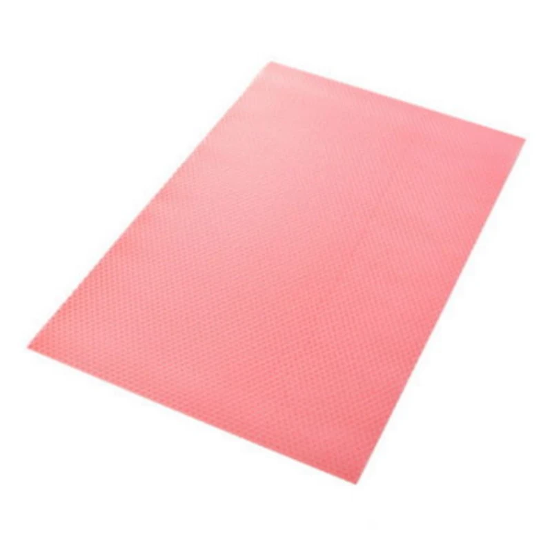 pink solid Антибактериальные противообрастающие плесени влаги хвостовой коврик Mildewproof и влагостойкий Водонепроницаемый холодильник коврик в шкафчик - Цвет: pink solid