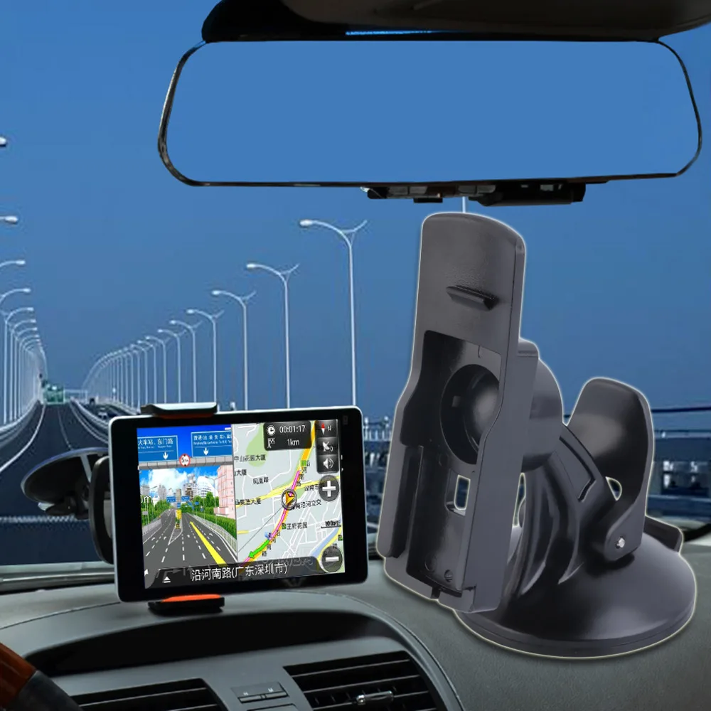 1pc Car Windshield Mount Holder Suction cup GPS Stand for Garmin for