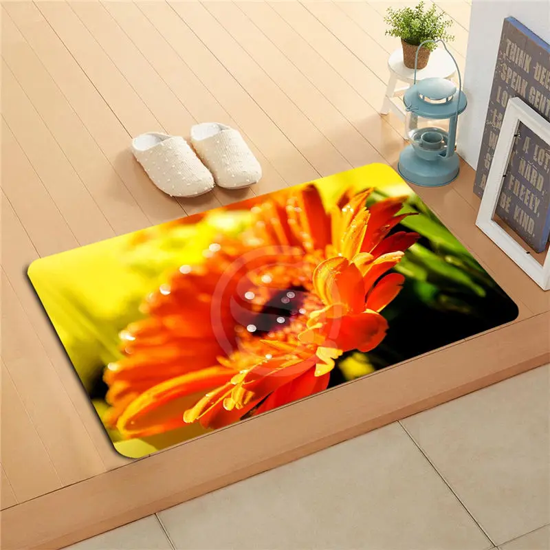 Ua9 Custom strange flowers Doormat Home Decor Door mat Floor Mat Bath