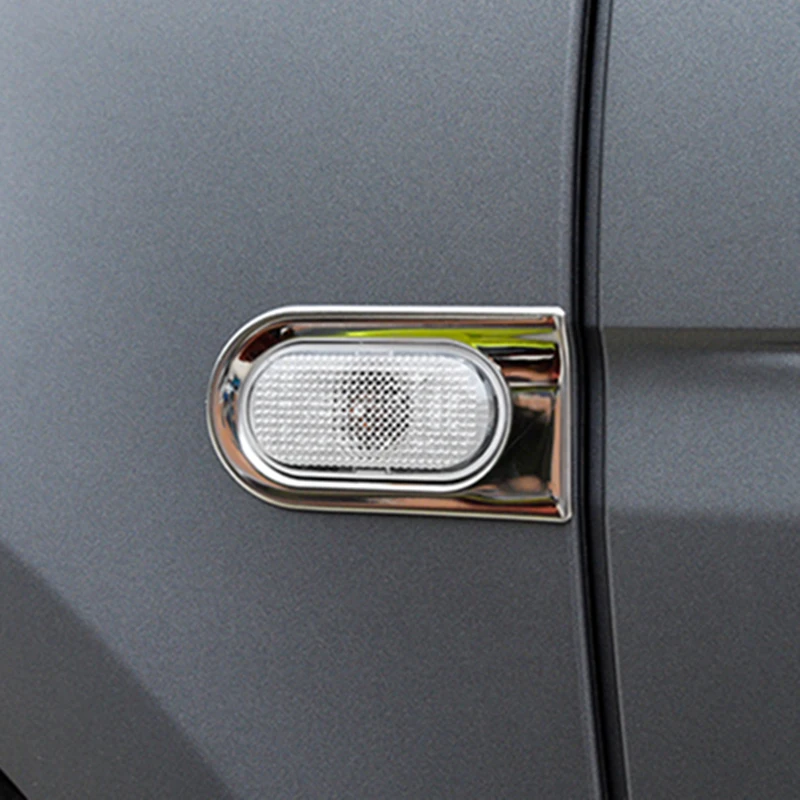 Декоративная рамка поворотника из нержавеющей стали для Mercedes new smart fortwo 453