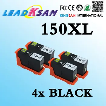 

4x LM150 150XL Black Ink cartridges compatible for Lexmark150 S315 S415 S515 Pro715 Pro915 printer