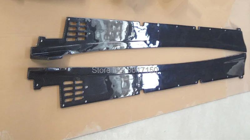 

Car Styling For Lamborghini Aventador LP700-4 Carbon Fiber Side Skirt Underboard 2pcs